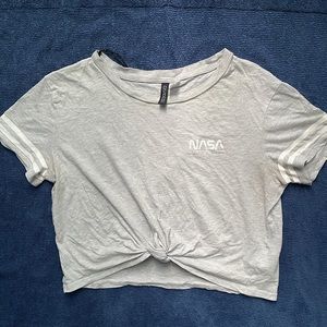 H&M Grey NASA Top